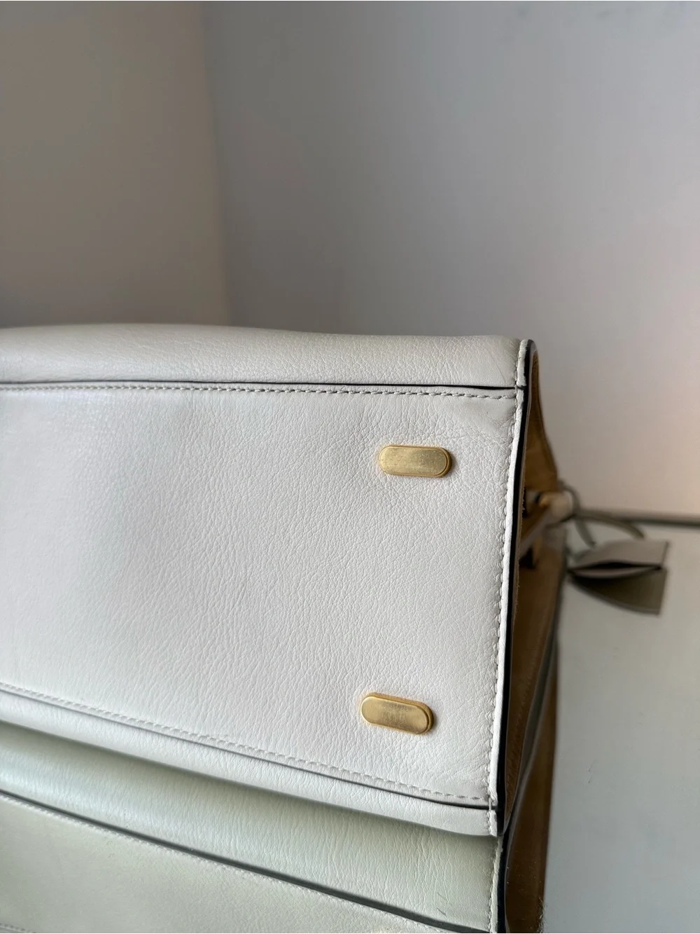 Like new Tory Burch Lee Radziwill Leather & Suede Double Bag $1,198